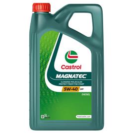 Óleo de motor a gasóleo castrol magnatec 5w-40 5 l