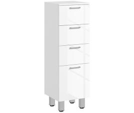 Móvel auxiliar casa de banho kleankin 834-627v00wt