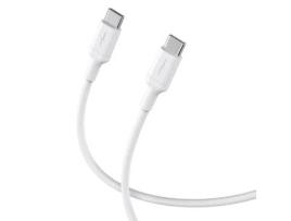 Cabo para Apple MacBook Pro (16, 2021) LEKUS Tipo C 60W 3.0A Branco