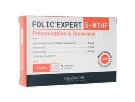 Folic'Expert 5-Mthf Preconceito e Gravidez 90 comprimidos DENSMORE