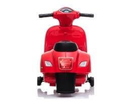 Moto VESPA Elétrica para Crianças Vermelhas 0-3 Anos