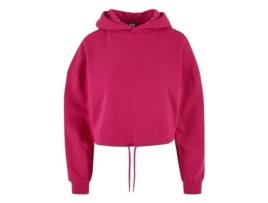 Sweatshirt de Mulher URBAN CLASSICS Grandes Dimensões Rosa (M)