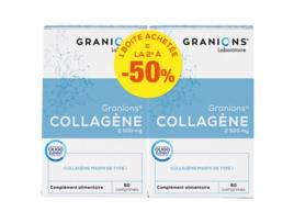 Romãs de Colágeno 2500 Mg Lote de 2 X 60 Comprimidos GRANIONS
