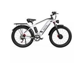 Bicicleta Elétrica DUOTTS F26 750Wx2 Motores Duplos Lg 17.5Ah Bateria 55Km/H Velocidade Máxima