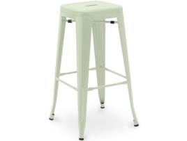 Banco Bar Design Industrial 76Cm Nova Edição Stylix INDUSTRIAL STYLE