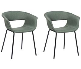 Beliani cadeira de refeição elma