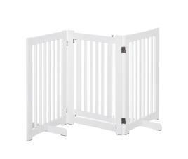 Barreira de segurança cães pawhut d06-047wt