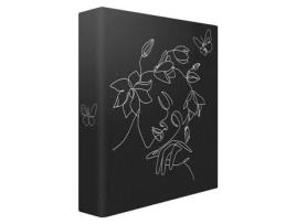 Álbum de Fotos Bolsos Pretos Elegantes 200 Fotos 11,5X15 Cm