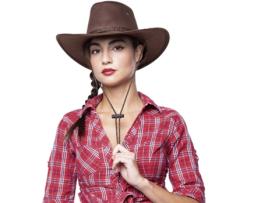 Chapéus RUBIE'S Cowgirl Marrom Adulto
