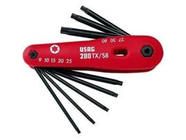 Conjunto de Chave Torx Macho USAG 280Tx-S8280194