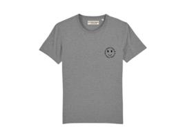 T-Shirt Unissexo LES PETITS BASICS Crème La Algodão Orgânico Cinzento (M)