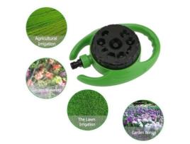 Aspersor circular de 9 funções Verde