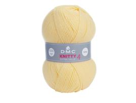 Fio de La DMC Knitty4 8112/957 100G Amarelo Bebe