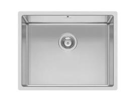 ELLECI Square 500 R14 Aço Inoxidável Cinza 1 Tigela 500 X 400 Mm 540 Mm 440 Mm