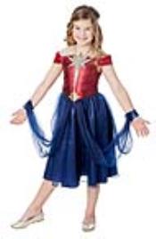 Fato Capitã Marvel Deluxe - 7-8 Anos