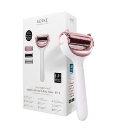 GESKE - Rolo facial e corporal com microagulhas 9 em 1 - Ouro Rosa Branco