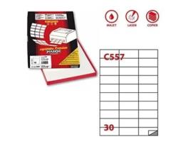 Marca 210C557 Etiquetas Brancas 210C557