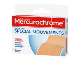 Movimento de banda de tecido especial 5 bandas MERCUROCHROME