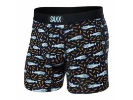 Boxers de Homem SAXX Ultradoux Vibe Everyday Azul (L)