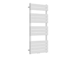 Radiador toalheiro de parede Voss 703 W 12 lâminas de aço 120x60 cm Branco NEU.HAUS