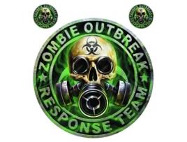 Autocolantes para Motas LETHAL THREAT Zombie Outbreak Lt88083