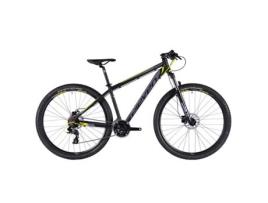Bicicleta ELEVEN Vortex 1.0 29 17 Al Preto Amarelo Neon Mate