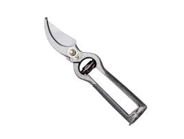 Tesoura Profissional Forjada Patenteada 23 Cm com Cabo Polido e Fechamento de Segurança com Rolo para Poda de Vinha