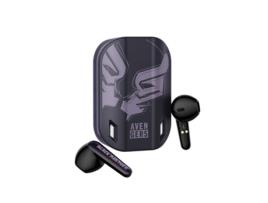 Auriculares Bluetooth True Wireless AGTRUM Mr19 In Ear Microfone Preto 1