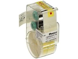 PANDUIT T100X000Vxc-Bk P1 Etiqueta de Fita Contínua Cassete Vinil Amarelo