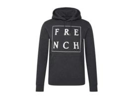 Casaco Unissexo LES PETITS BASICS Capuz Épicurien Algodão Orgânico Cinzento (S)