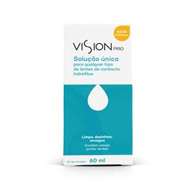 Líquido Limpeza Lentes de Contacto Hidrófilas Vision Pro