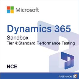 Dynamics 365 Operations - Sandbox Tier 4:Standard Performance Testing