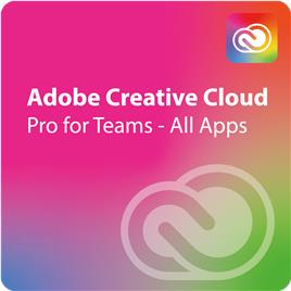 Adobe CC All Apps - Pro for Teams 1 - 9 Utilizador(es)