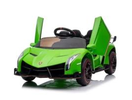 Carro Elétrico para Crianças LAMBORGHINI Green Veneno 0-6 Anos 12V