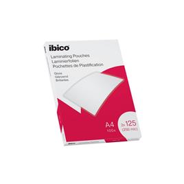 ibico Bolsa de Plastificação Gloss, A4, 125 mícrones