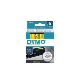 DYMO D1 padrão S0720730, preto sobre amarelo, 9 mm x 7 m