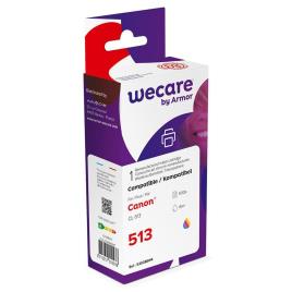 Wecare Tinteiro refabricado, compatível com  CANON CL-513, 2971B001, 3 cores embalagem Única