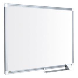 BI-OFFICE Quadro branco Maya New Generation, magnético, superfície de aço lacado, moldura de alumínio cinzento, 900 x 600 mm
