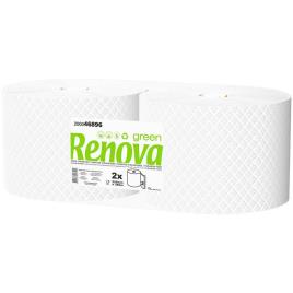 Rolo de Papel Multiusos Green, 2 Camadas, 2 x 350 m, Branco