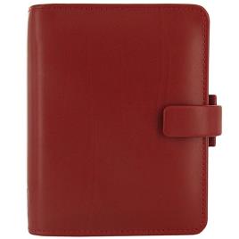 Filofax Organizador de Bolso Metropol, Couro Natural, Vermelho