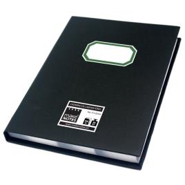 MAB Caderno de Laboratório, 17 x 22 cm, 100 Folhas, Preto