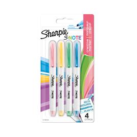 PAPER MATE Marcador Permanente S-Note, Ponta Fina 1 mm, Tinta Líquida, Cores Sortidas