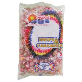 DROPS NAZARÉ Rebuçados de Fruta Mini, 1 kg