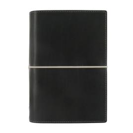 Filofax Organizador Personalizável Domino, Pele Artificial, Preto
