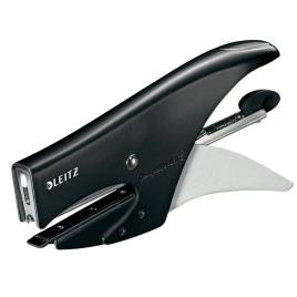 LEITZ Agrafador Alicate WOW, Nº. 10, 15 Folhas, Preto