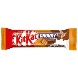 KitKat Chocolate Kit Kat Chunky, Manteiga de Amendoim, 42 g