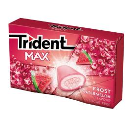 Trident Max Frost Pastilha elástica com sabor a Melancia