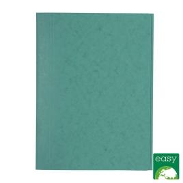 EXACOMPTA Pasta de 3 abas sem tiras Nature Future® para 200 folhas A4, 240 x 320 mm, cartão, verde