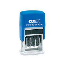 Mini-Datador S 120, Auto-Tintado, Altura da Data de 3,8 mm