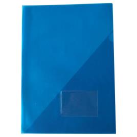 Classificador Triângulo, A4, PVC, Azul